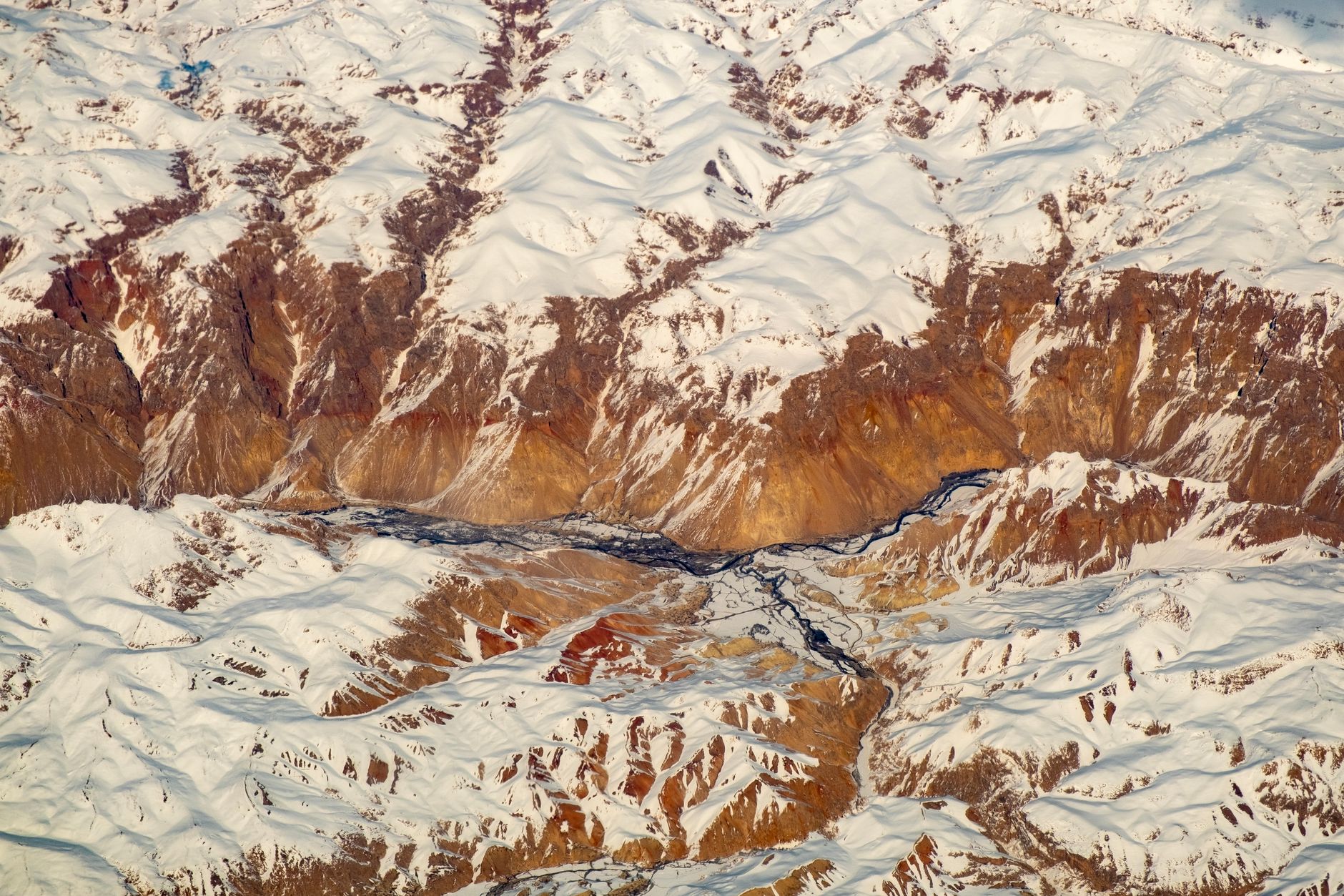 Hindu Kush mountain range, source of some of the world's deepest earthquakes