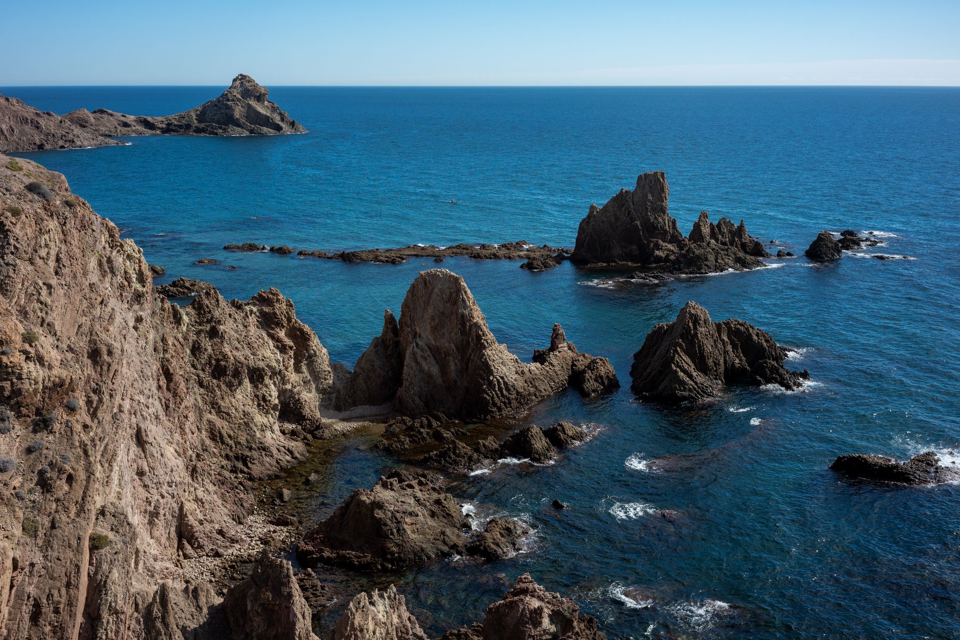 Almería coastline, near the Alboran Sea, a source of frequent tremors