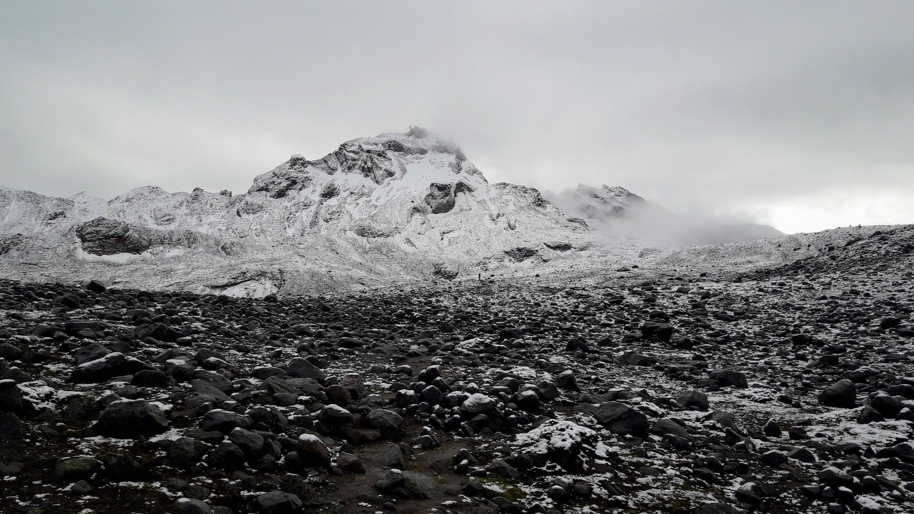 Tungurahua volcano near Ambato, Ecuador