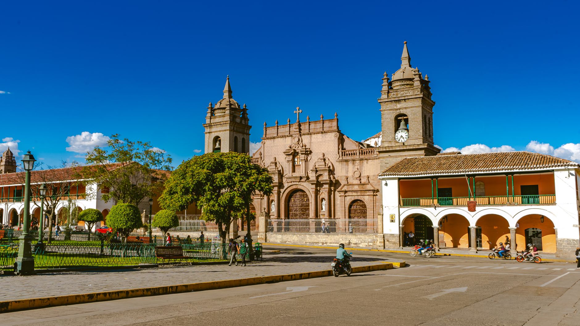 Sucre, Bolivia, ciudad colonial histórica en el altiplano andino