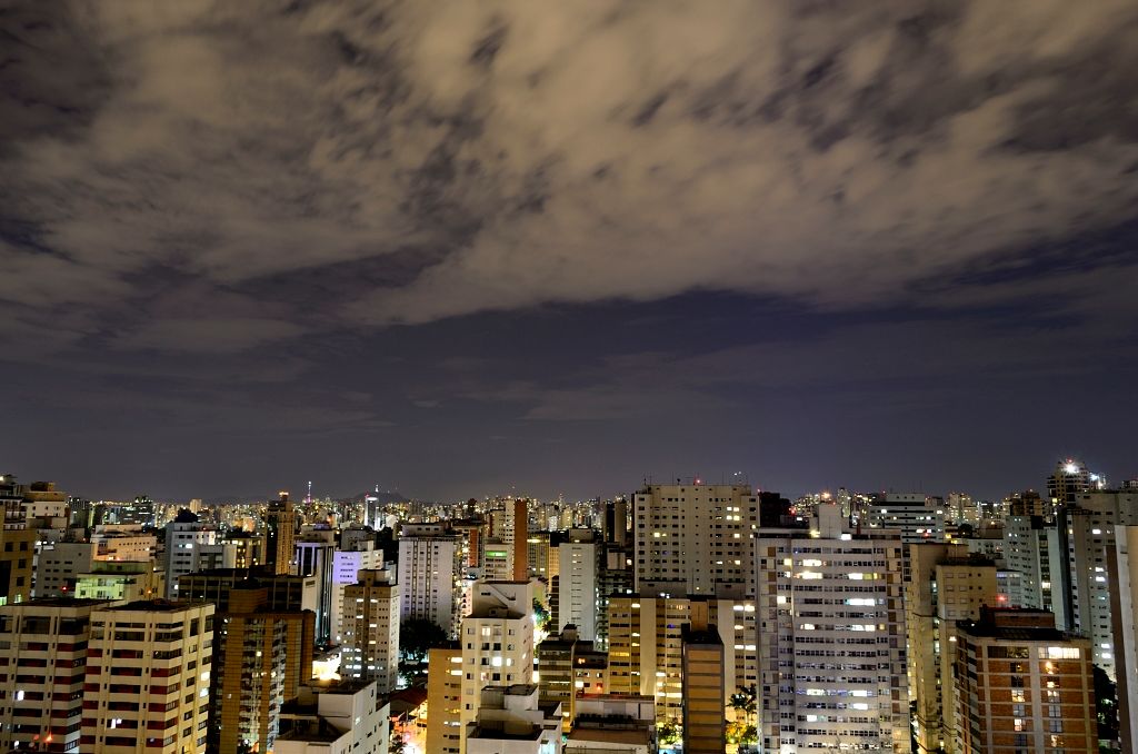 São Paulo, Brazil, one of the world's largest cities, built on stable crust