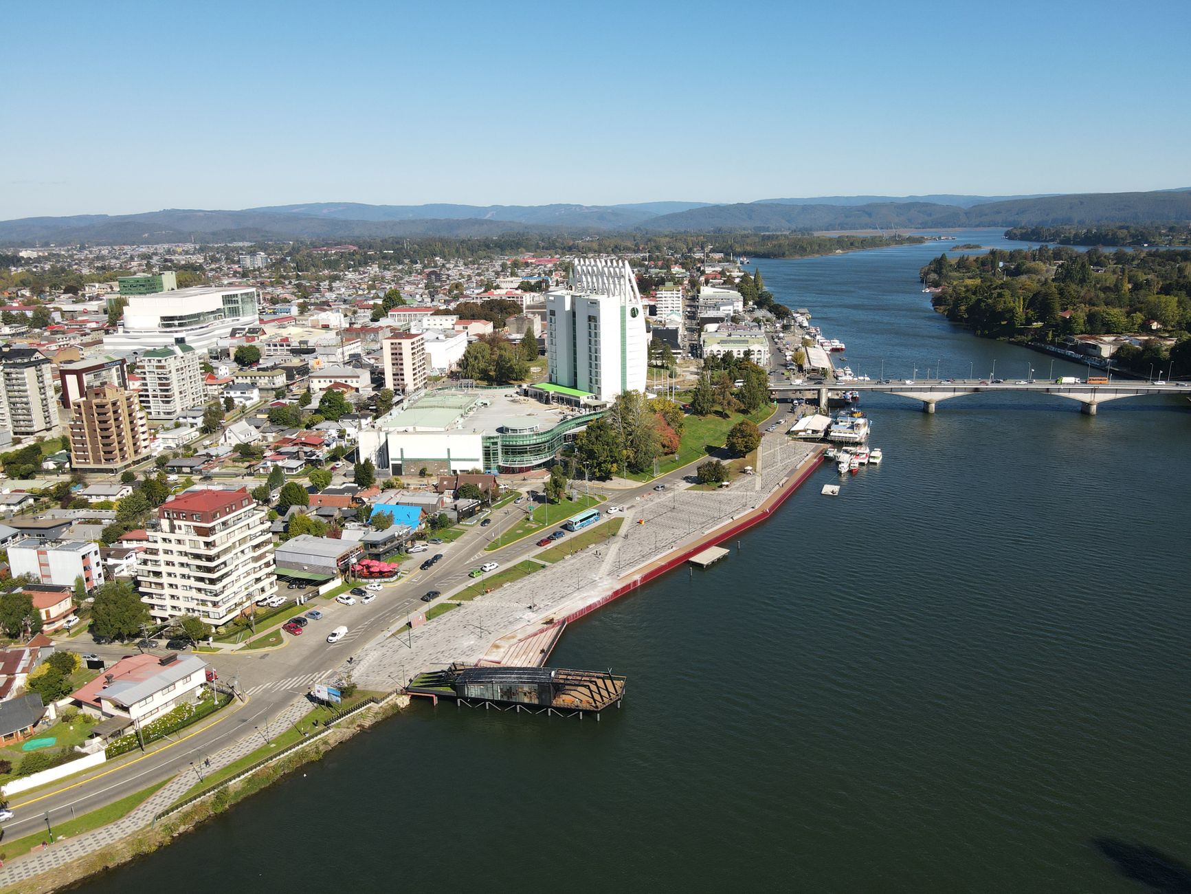 Concepción, Chile, on the Biobío River near the epicenter of the 2010 Maule megaquake