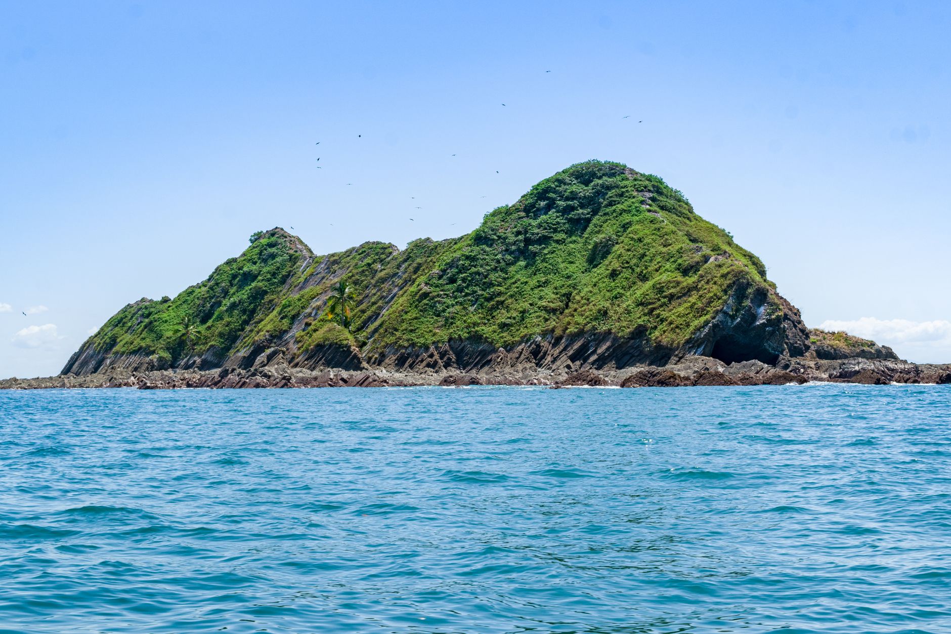 Costa de la península de Nicoya, Costa Rica, sede del terremoto de 2012