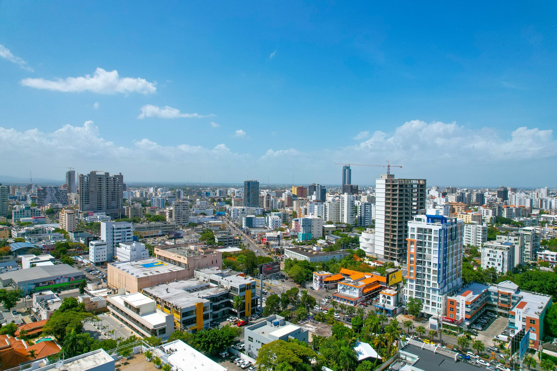 Santo Domingo, Dominican Republic, the capital on the less active southern coast