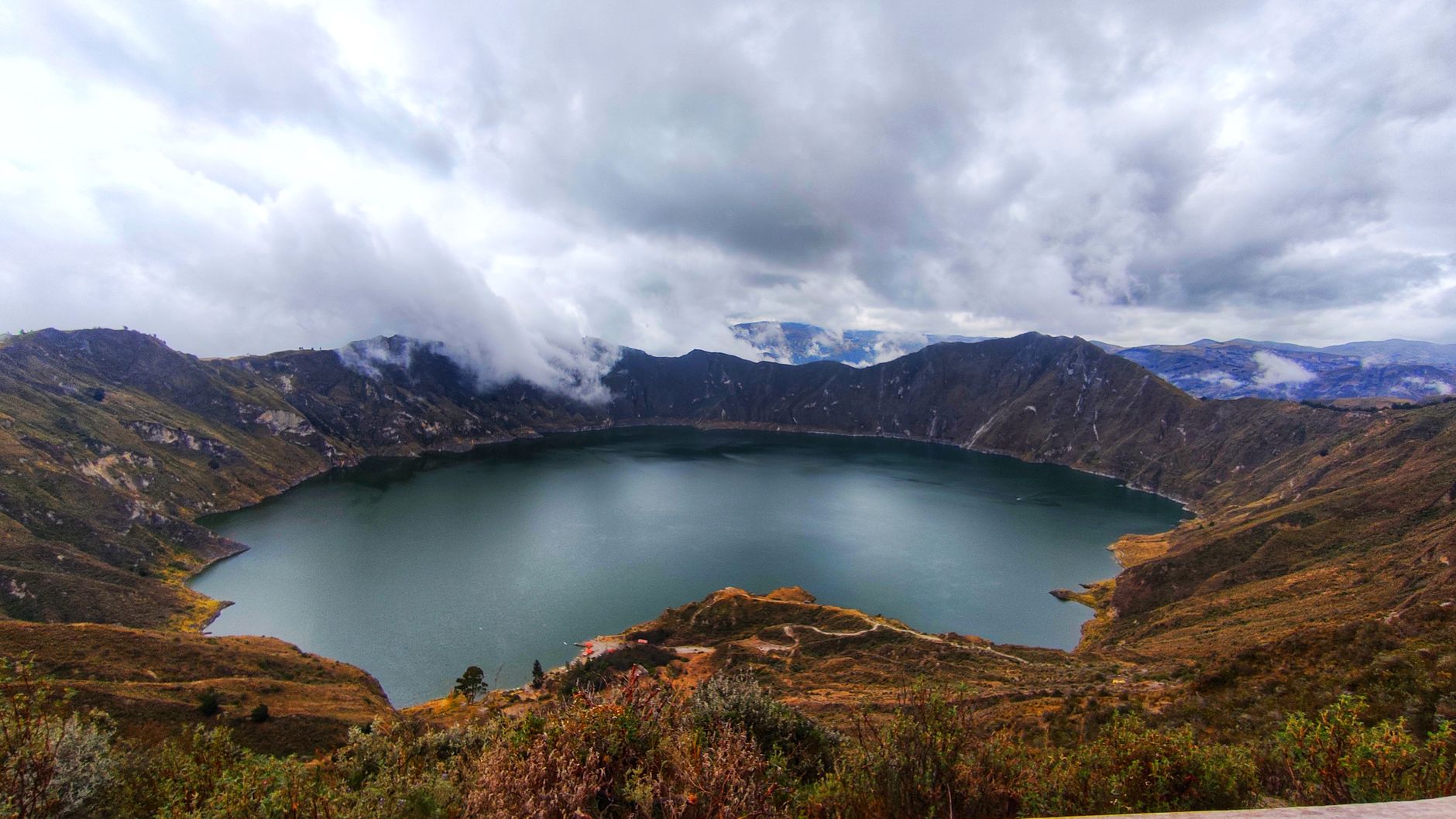 Ecuador Quito Andes mountains seismic region