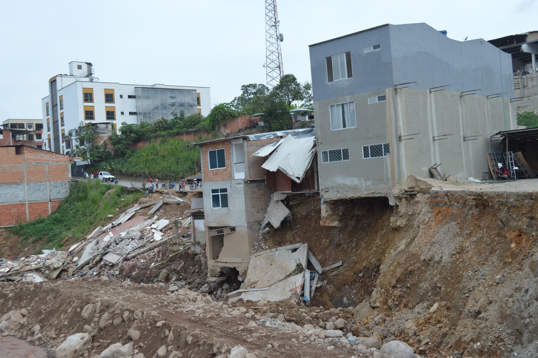 Ecuador Pacific coast seismic hazard zone