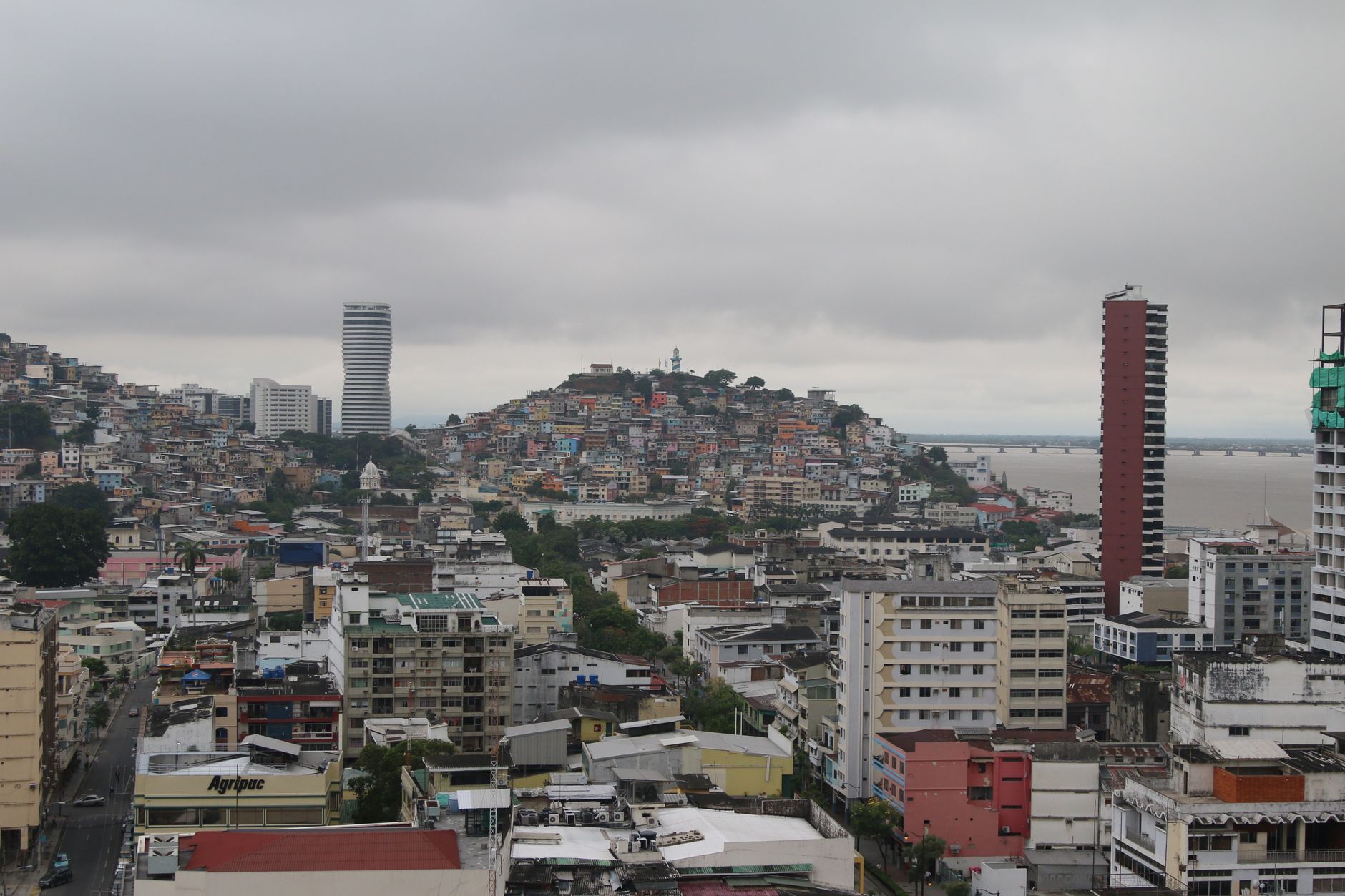 Malecon waterfront promenade in Guayaquil, built on soft deltaic soils