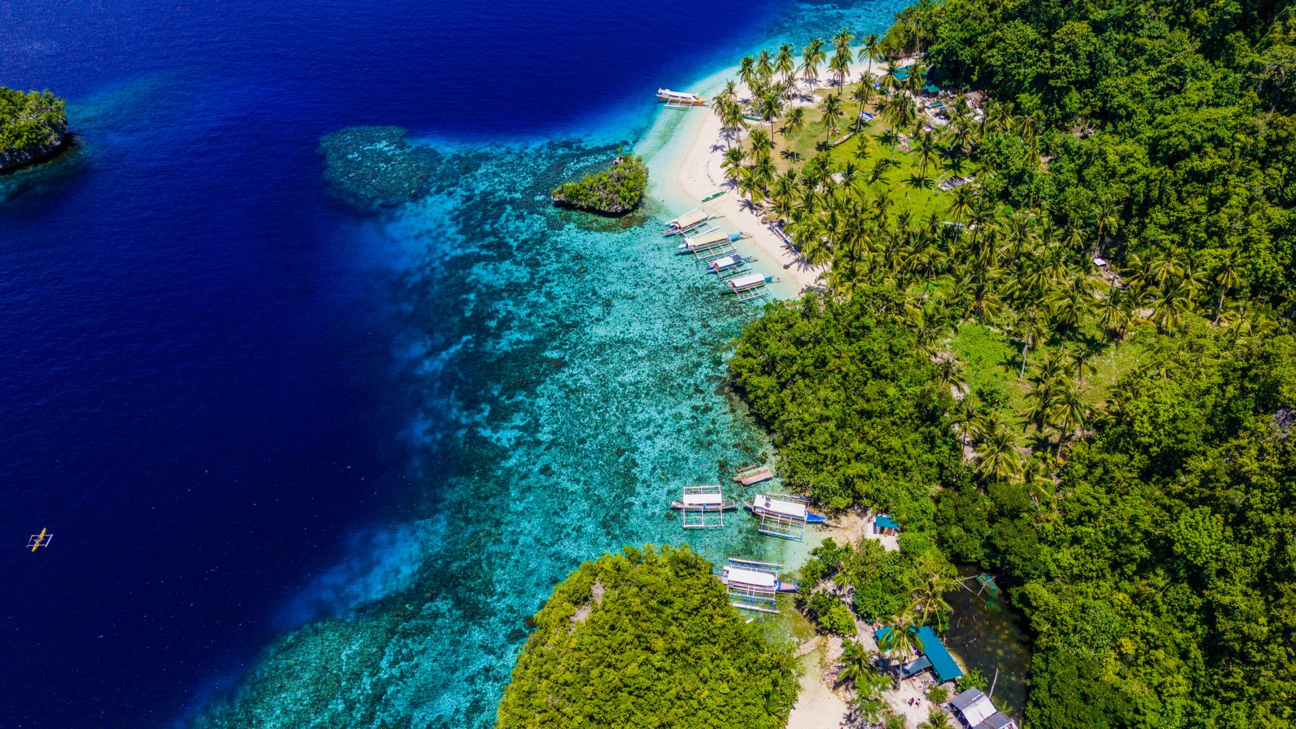 Costa tropical de Filipinas
