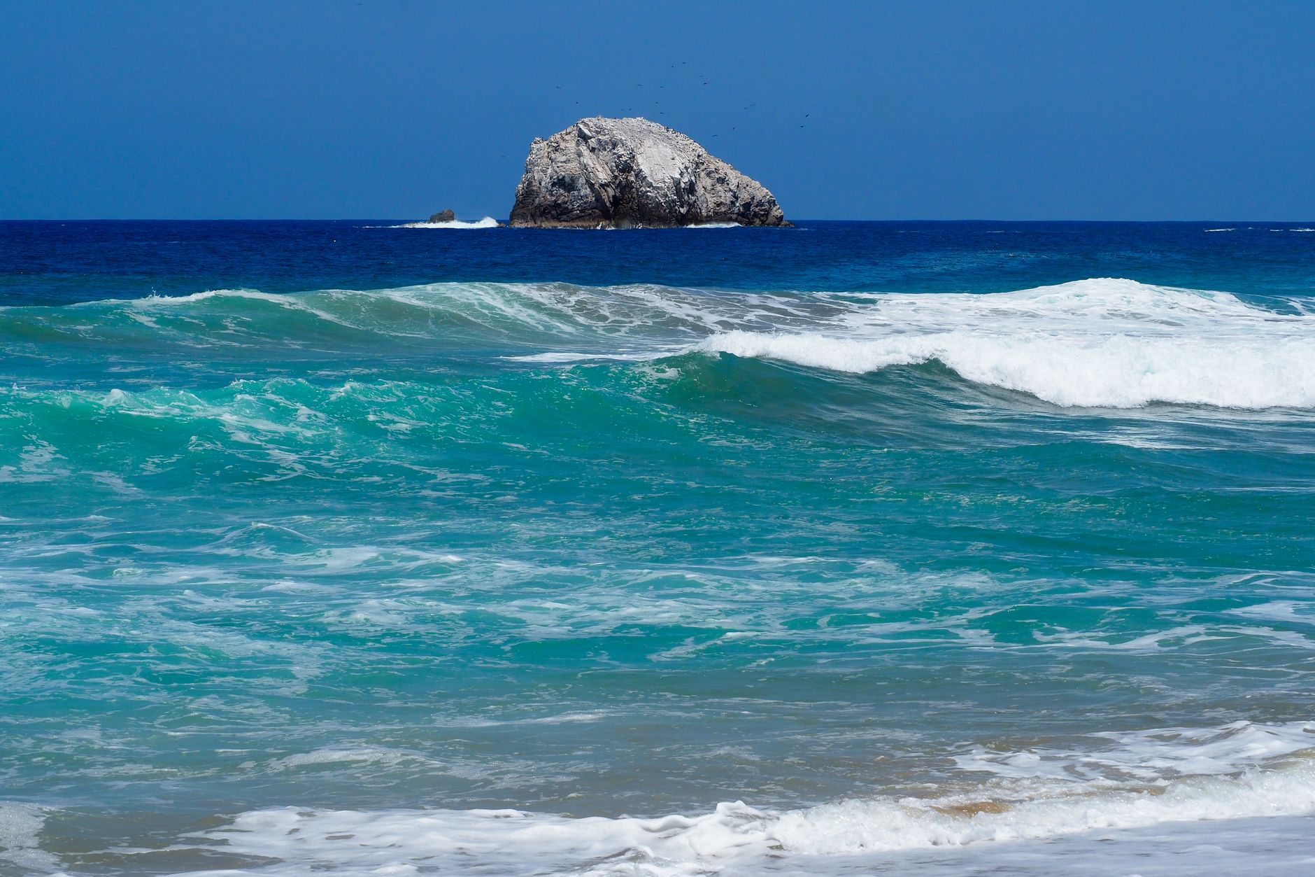 Mexico Pacific coast seismic fault hazard zone