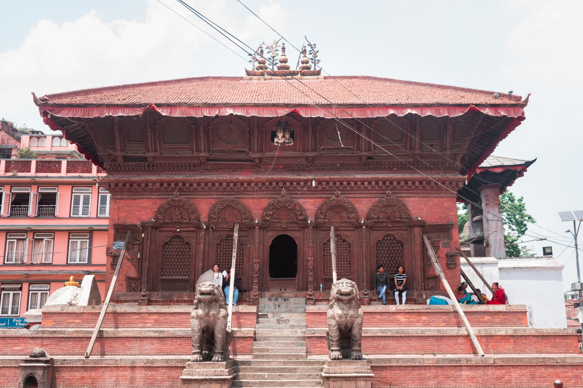 Historic Kathmandu temple architecture Nepal