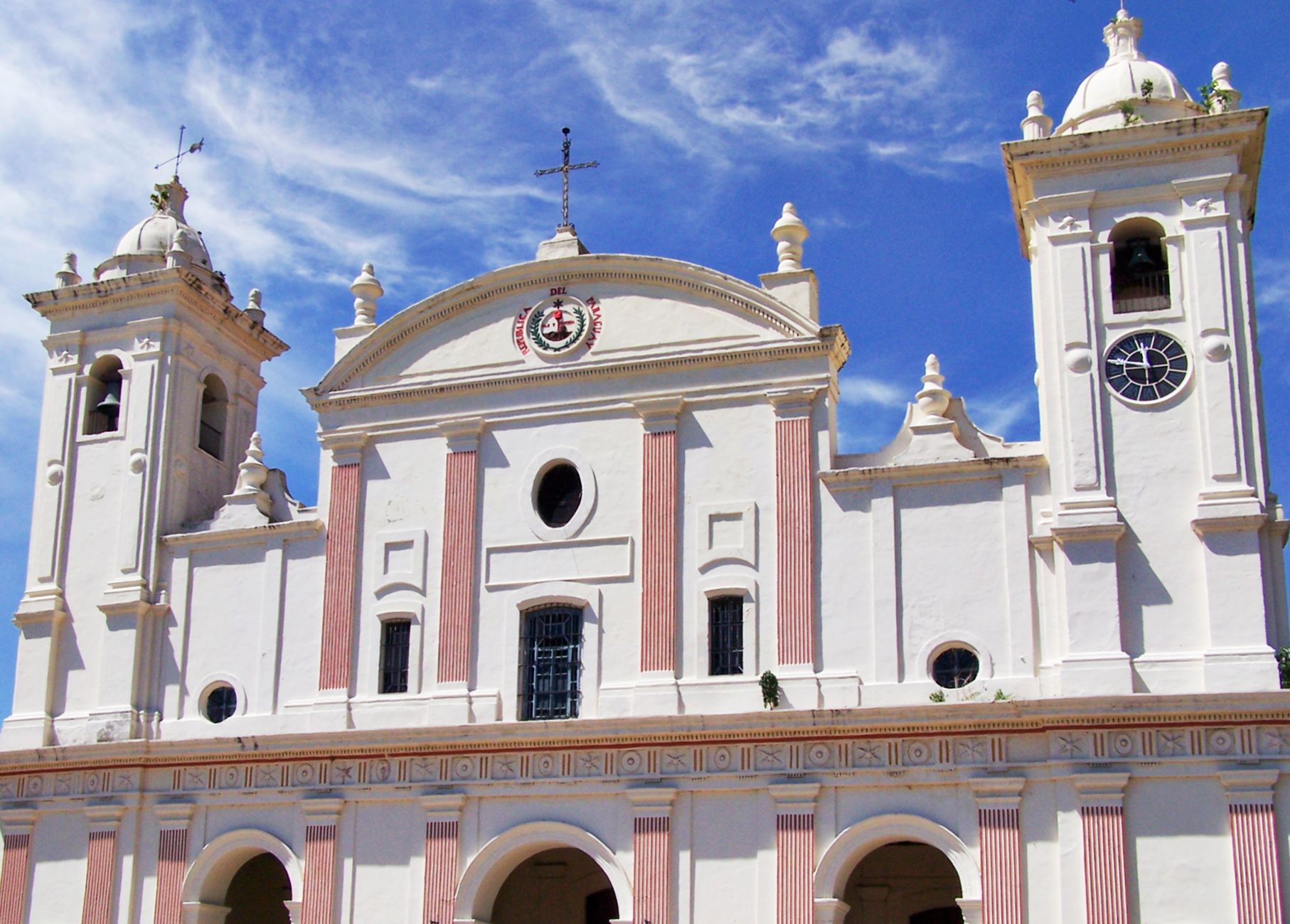 Colonial architecture in Paraguay, built without seismic considerations