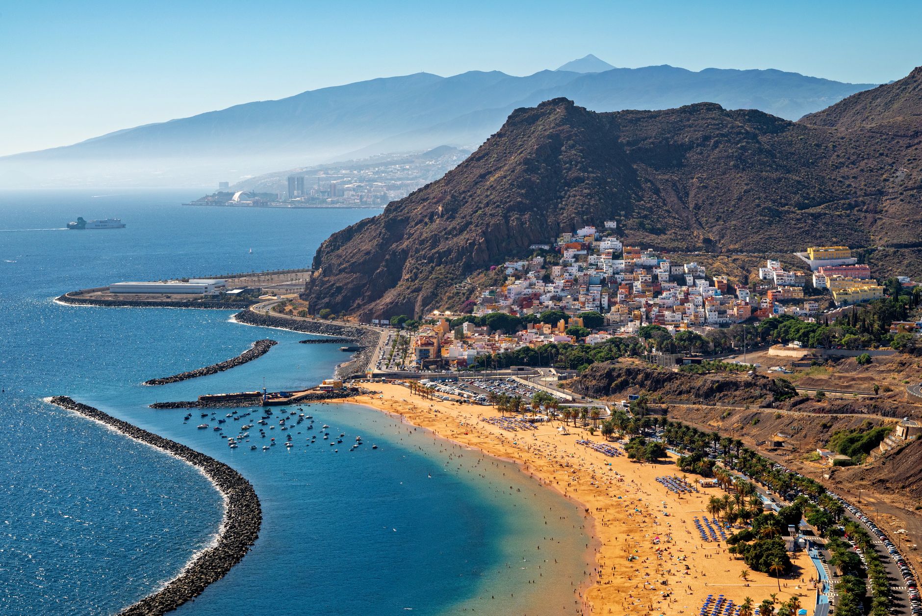 Formación de lava reciente en las islas Canarias