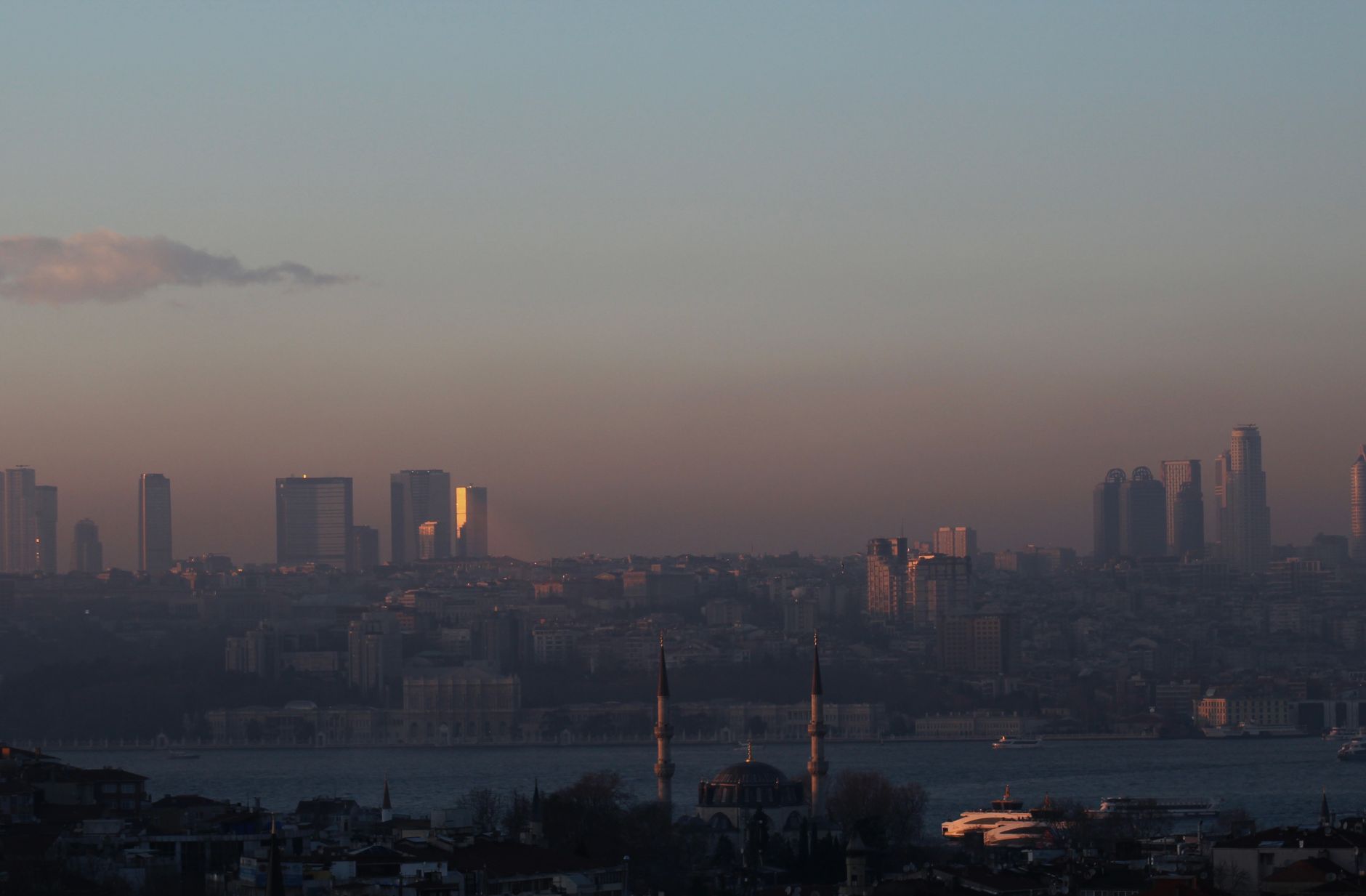 Istanbul cityscape, Turkey