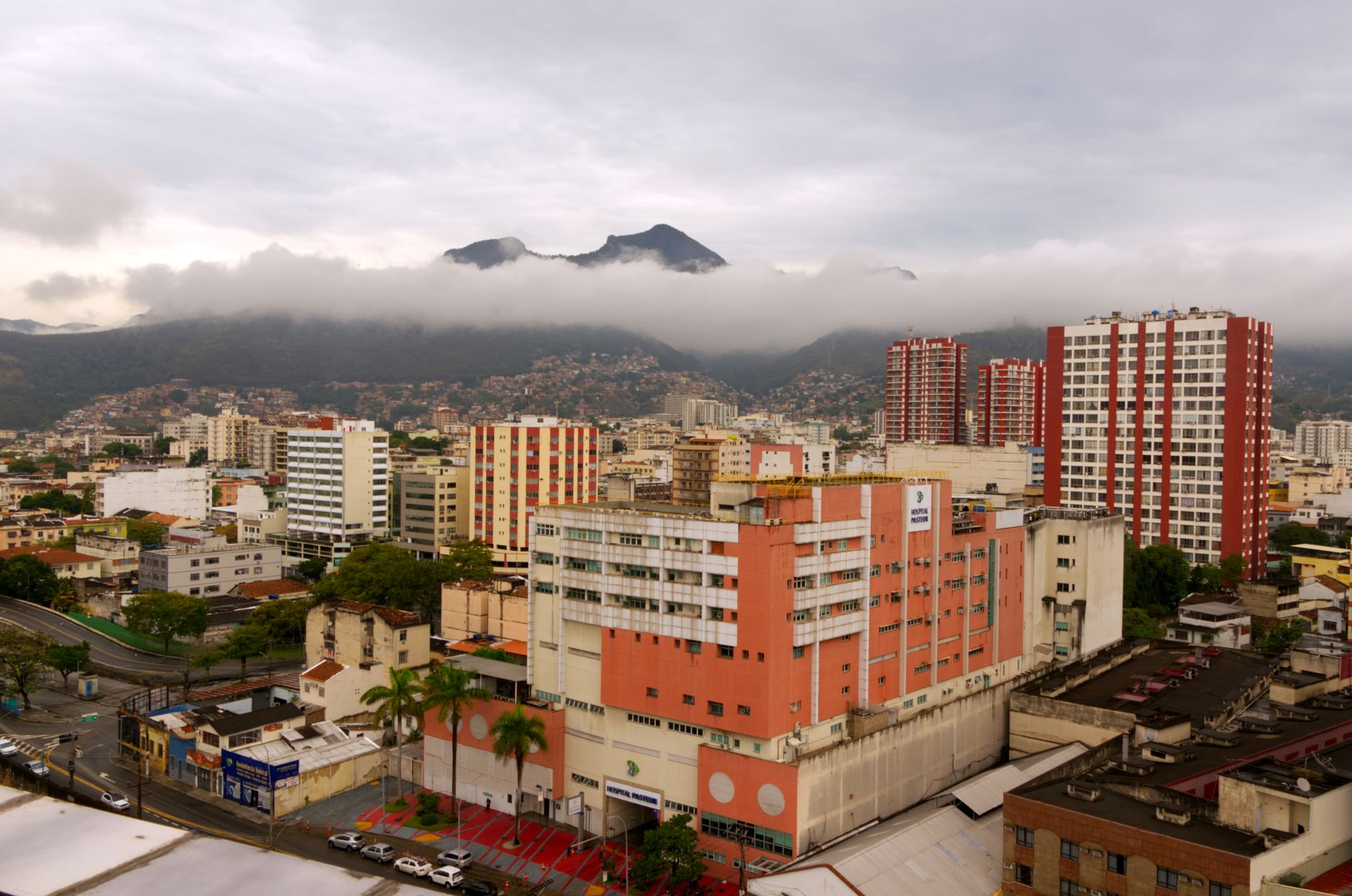 Caracas, Venezuela, a densely populated capital ringed by mountains near the Boconó Fault