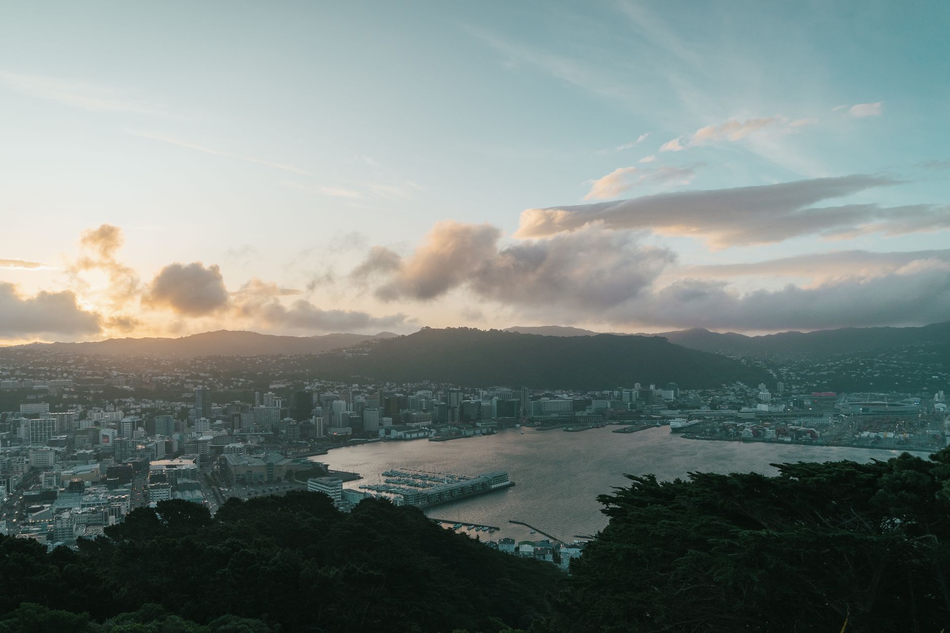 Wellington's hillside cable car, New Zealand