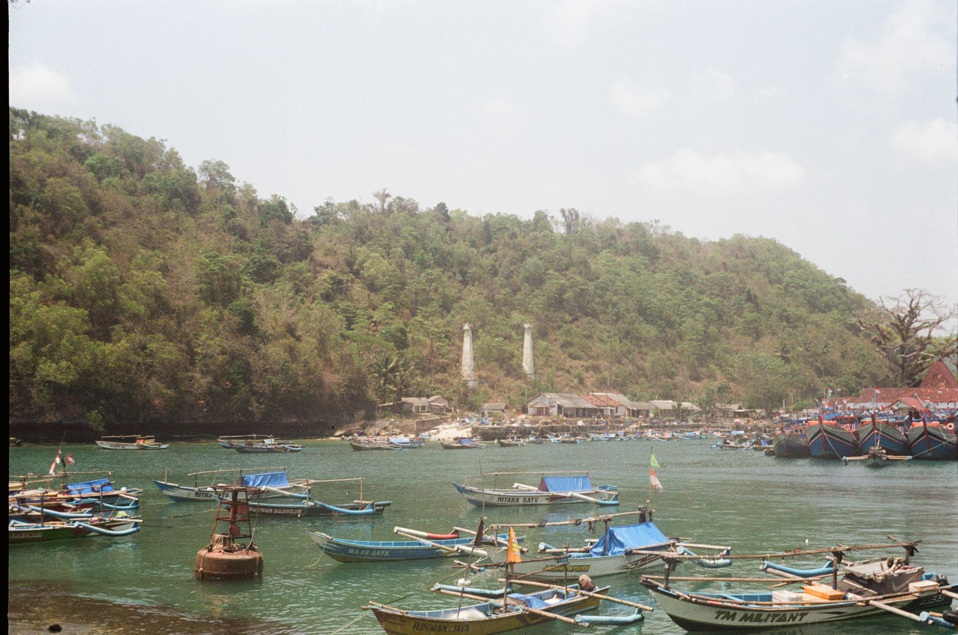 Fishing harbour in Indonesia, the kind of coastal community devastated by the 2018 Palu earthquake and tsunami